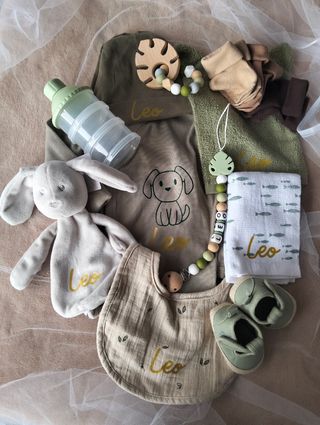 Cesta bebé personalizada