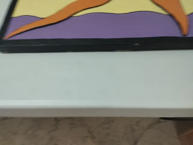 Cuadro Madera Tallada Sol Multicolor