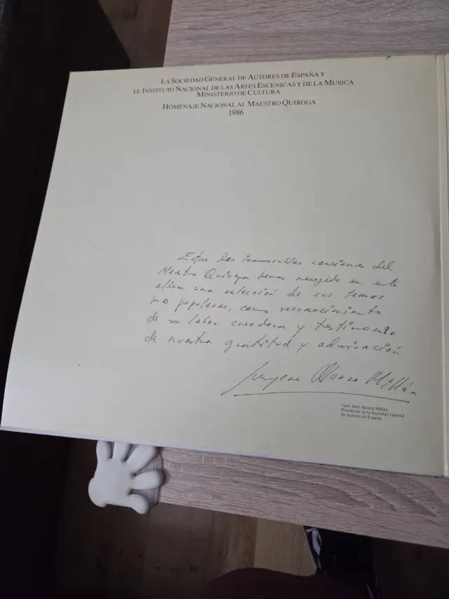 Vinilo Quiroga Maestro Instrumental