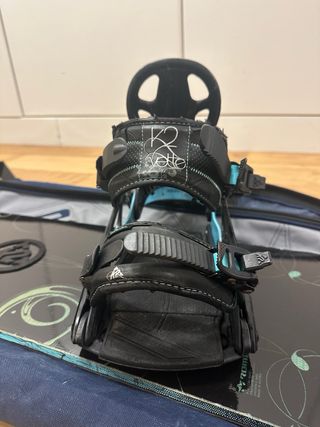 Snowboard Rome Vinyl 1,49m con fijaciones K2
