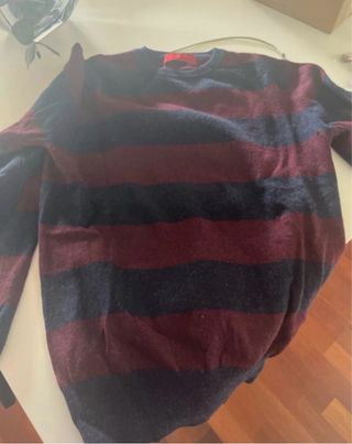 Jersey CH Talla M Rayas Rojo y Azul
