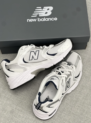 Zapatillas 530 NB blancas talla 45