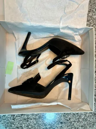 Zapatos de tacón Geox negros talla 39