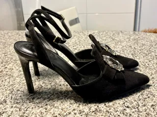 Zapatos de tacón Geox negros talla 39