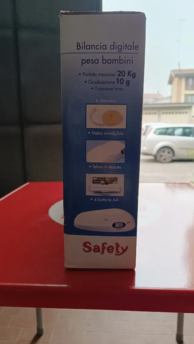 Bilancia digitale Safety pesa bambini