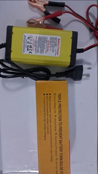 Cargador Inteligente Batería Coche 12V 