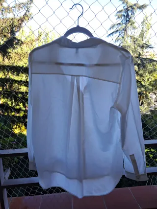 Camisa blanca Stradivarius Talla M