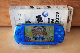 Sony PSP 3000 Vibrant Blue + Accesorios