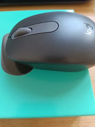 Ratón Inalámbrico Bluetooth Logi M196 Gris
