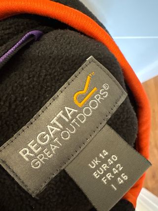 Forro Polar Regatta Great Outdoors Negro