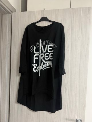 Abito felpa donna taglia unica