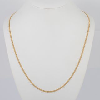 Cadena bismark oro 18k 750 60cm