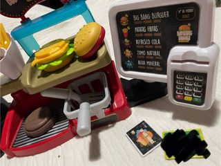 Hamburguesería de juguete Big Bang Burguer