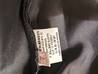 Blusa Baturra Negra con Encaje