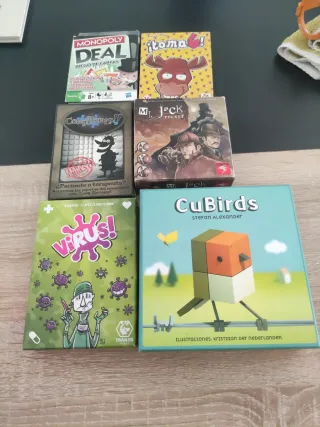 Lote juegos de mesa y cartas