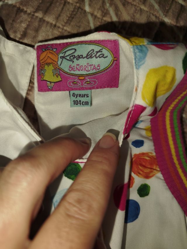 Vestitino Rosalita colorato