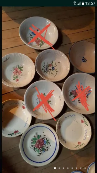  Piatti decorati antichi