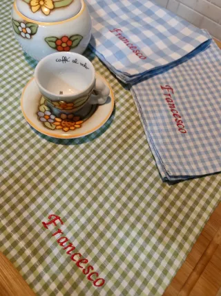 Tovagliette in Cotone 100% Personalizzabili