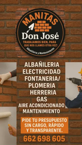 Manitas, Espacialitas trabajos en altuta