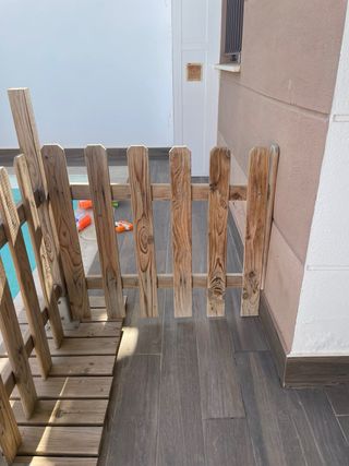 Vallas de madera para piscina etc
