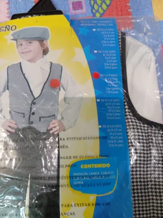 Disfraz Chulapo completo 7-9 años