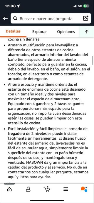 Organizador Bajo Fregadero Ref. 93.