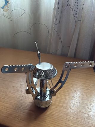Hornillo portátil gas camping nuevo sin uso