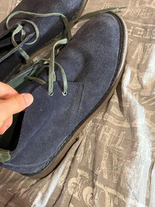 Zapatos Trappeur Azul y Verde