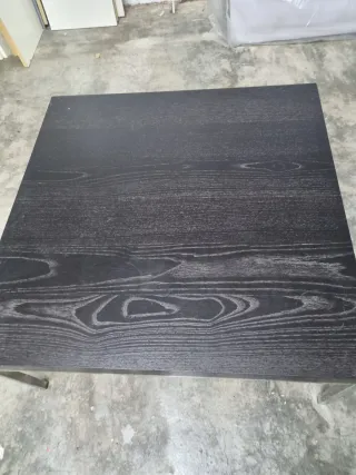 Mesa de centro Ikea madera y metal
