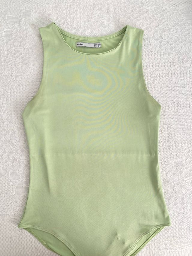 Body verde menta Lefties Talla XS