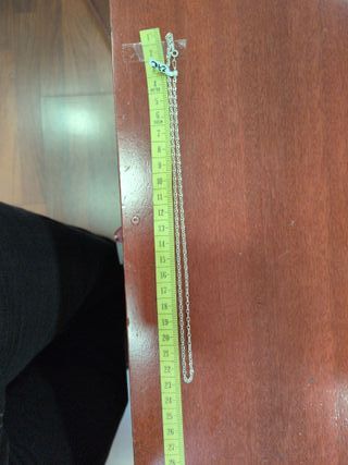 Cadena Plata Calabrote 45cm