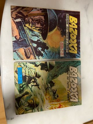 Bazooka guerra su tutti i fronti n.129 e n.155