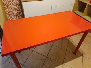 Tavolo Ikea 120x60 cm Rosso