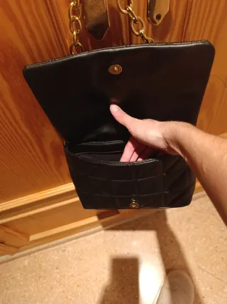 Bolso fiesta Shein negro acolchado