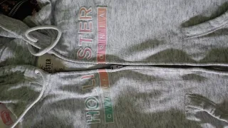 Sudadera Hollister chica gris talla S