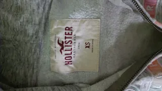 Sudadera Hollister chica gris talla S