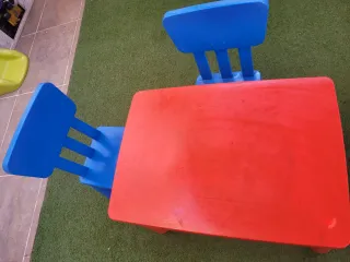 Mesa y 2 Sillas Infantiles IKEA