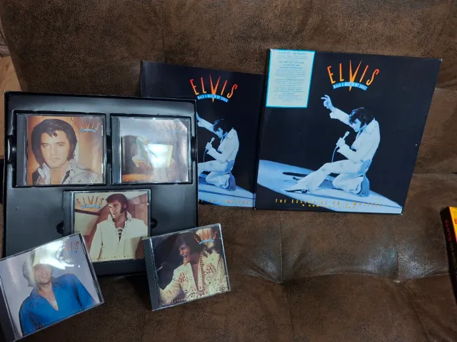 Caja 5 CDs Elvis Presley