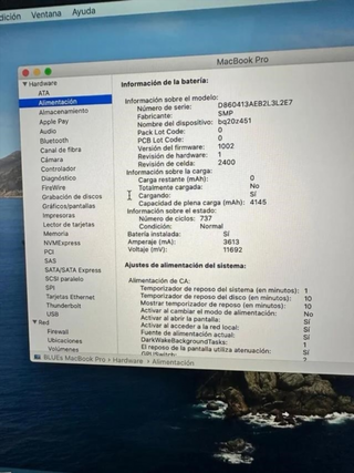 MacBook Pro 512GB i5 8GB RAM 2020