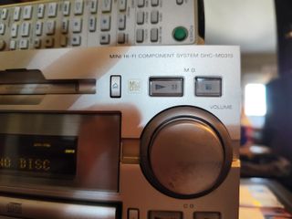 SONY DHC-MD 313 Amplificador, minidisc + cd 