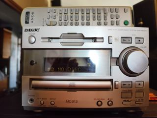SONY DHC-MD 313 Amplificador, minidisc + cd 