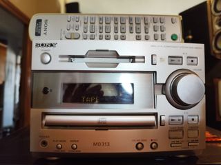 SONY DHC-MD 313 Amplificador, minidisc + cd 