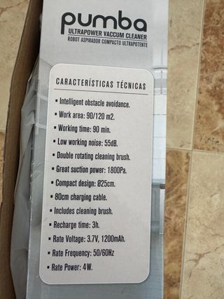 Robot Aspirador Pumba IDItalian Design