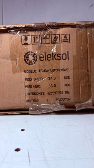 : Batería Lifepo4 300Ah Recargable