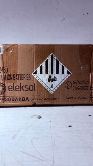 : Batería Lifepo4 300Ah Recargable