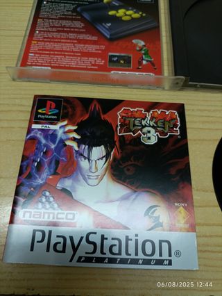 Tekken 3 PSX PAL España