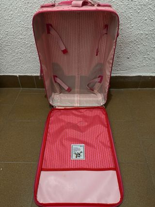 Maleta infantil rosa con dibujo de hada