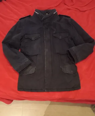 Parka Negra Hombre