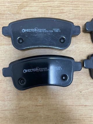 PASTILLAS DE FRENO RENAULT EJE TRASERO MARCA NECTO