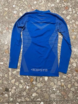Sudadera Kipsta azul manga larga